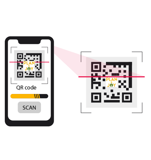 système réservation QR code restaurant Plan And Joy